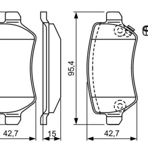 Brake Pad Set, disc brake (Braking System)