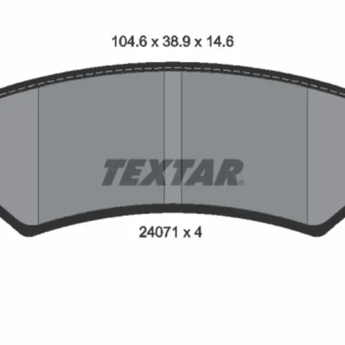 Brake Pad Set (w,Disc )