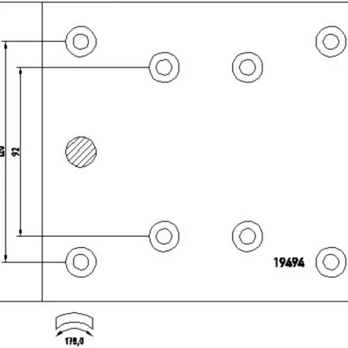Brake Pad (Drum)