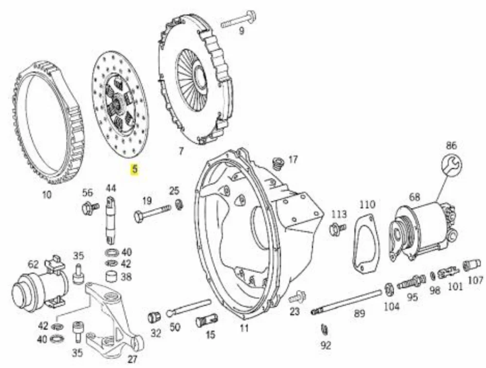 Debriyaj Balatasi 430 Mm 403, 3031, 1844, Intro, Tga, 19.422 Daf Volvo Renault