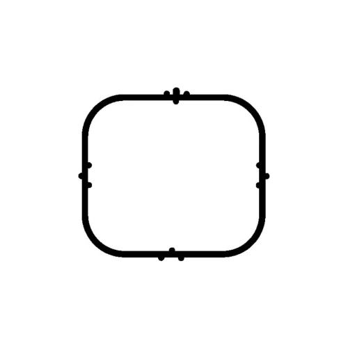 Intake Manifold Gasket 904, 906 Rubber