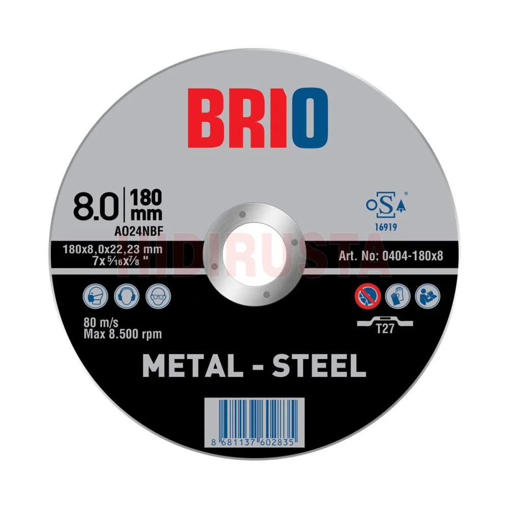 Grinding Disc 180X8