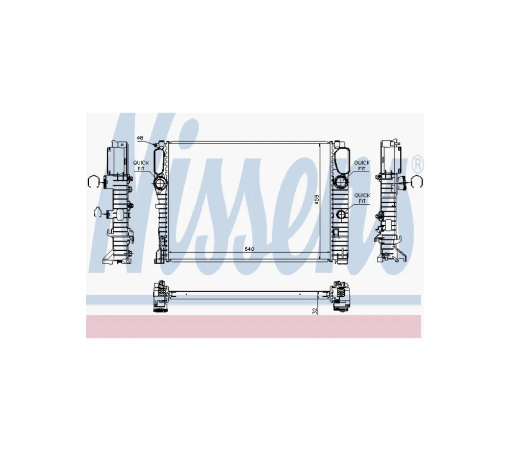 Radiator   (Behr Type)