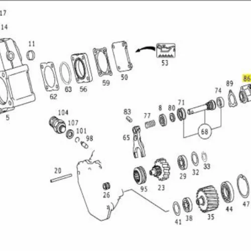 Transmission P.T.O Valve