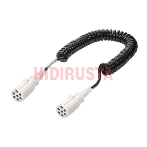 Dorse Elektrik Kablosu (7P/24V, ISO 3731, Tip-S, Plastik Fiş, 3-4 Metre)