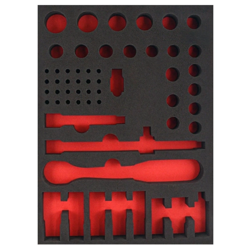 Socket Set 1/2-56 Pieces 10-32 B Line Foam inlet Empty