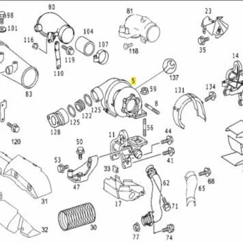 Turbo Actros 501 Euro 3
