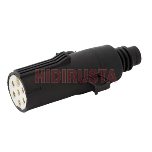 Trailer Power Plug 7Pin Male , Plastic White 24V