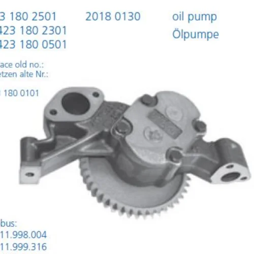 Yağ Pompası 43 Lük