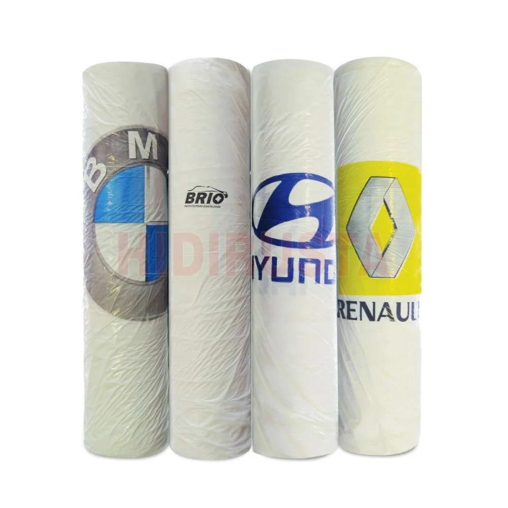 Seat Cover With Mitsubishi Print (400 Pieces/Roll)