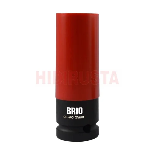Pneumatic Socket Long Plastic Protection Coated 21