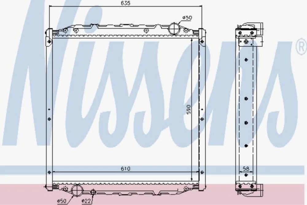 Radiator 12153-12160-12163