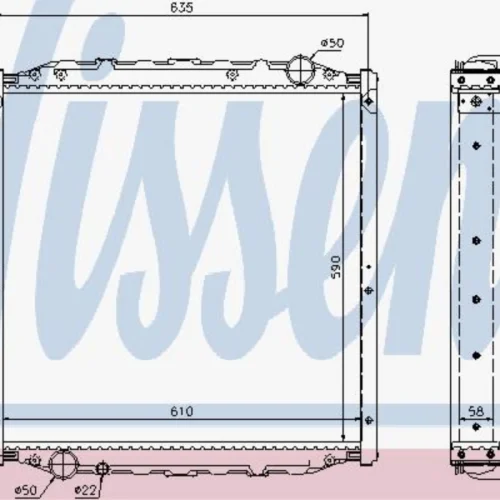 Radiator 12153-12160-12163