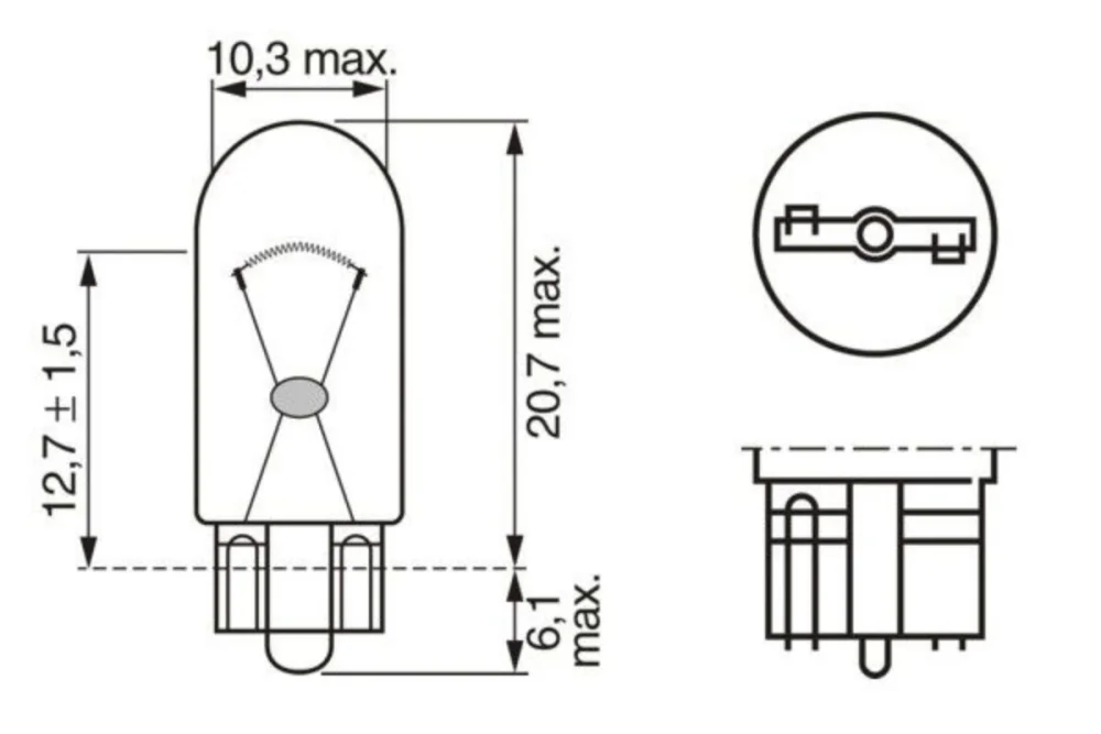 Ampul 12V 5W