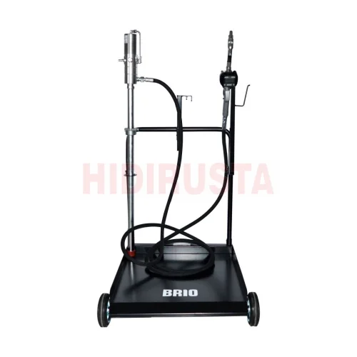 Portable Oil Trolley Set With Oil Gun Preset Metter And 5M Hose