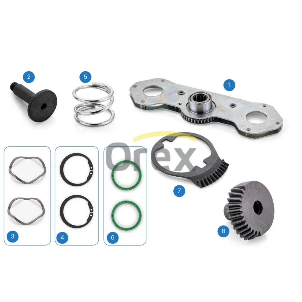Caliper Adjusting Mechanism Repair Kit (Right) / Complete Set Meritor