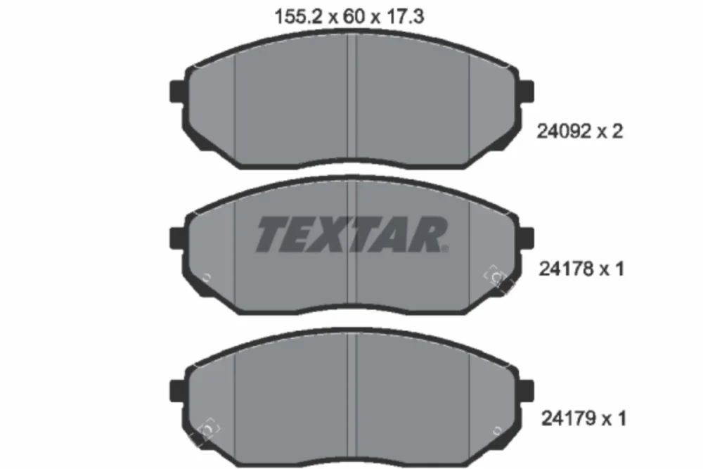Brake Pad Set (w,Disc )