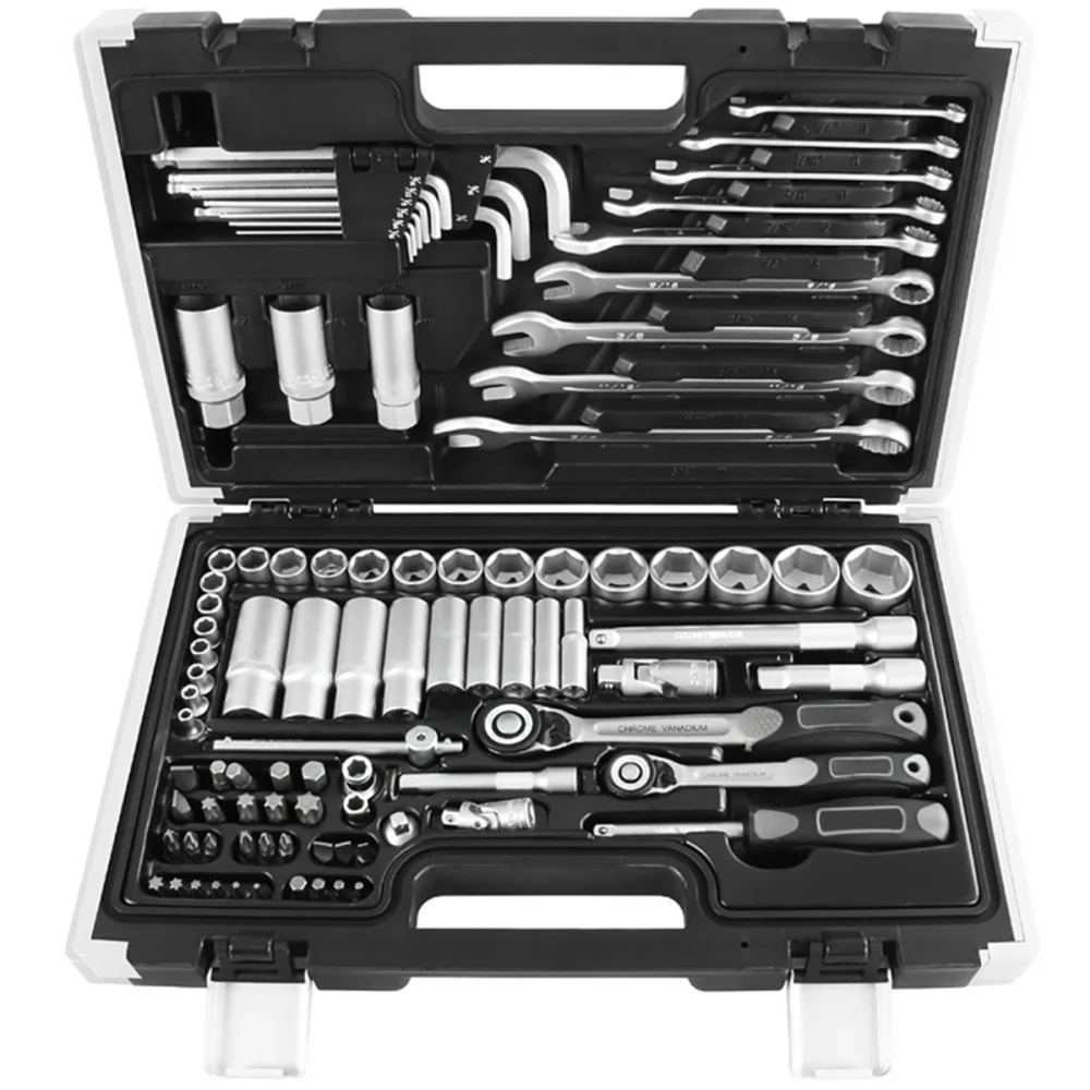 Socket Set 92 Pieces 1/2 - 1/4 inches British