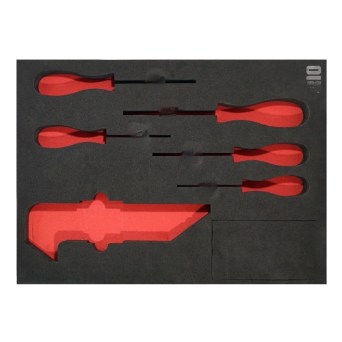 Screwdriver Torx And Allen Set Long 14 Pieces Foam inlet Empty