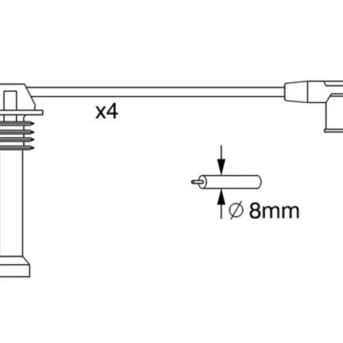 Ignition Cable Kit (Ignition System)