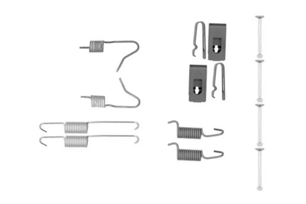 Accessory Kit, parking brake shoes (Braking System)