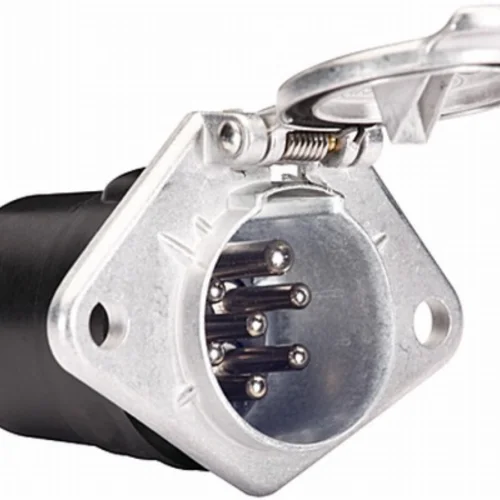 Dorse Elektrik Soketi (7P/24V Soket, ISO 1185, Tip N, Metal Muhafaza)