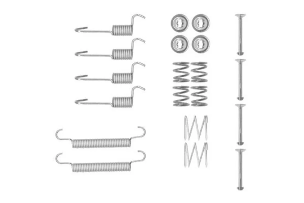 Accessory Kit, parking brake shoes (Braking System)