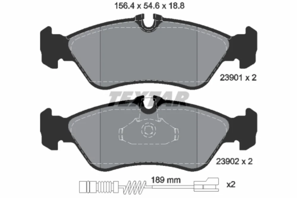 Brake Pad Spr Rear Large Lt35 (Disc Brake)