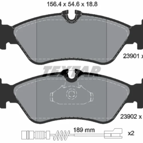 Brake Pad Spr Rear Large Lt35 (Disc Brake)