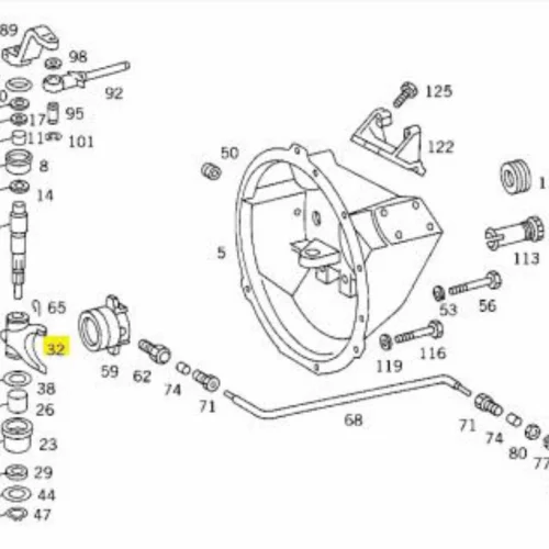 Debriyaj Çatali V8