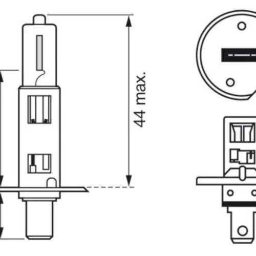 Ampul H1 24V, 70W P14,5S (Eco)