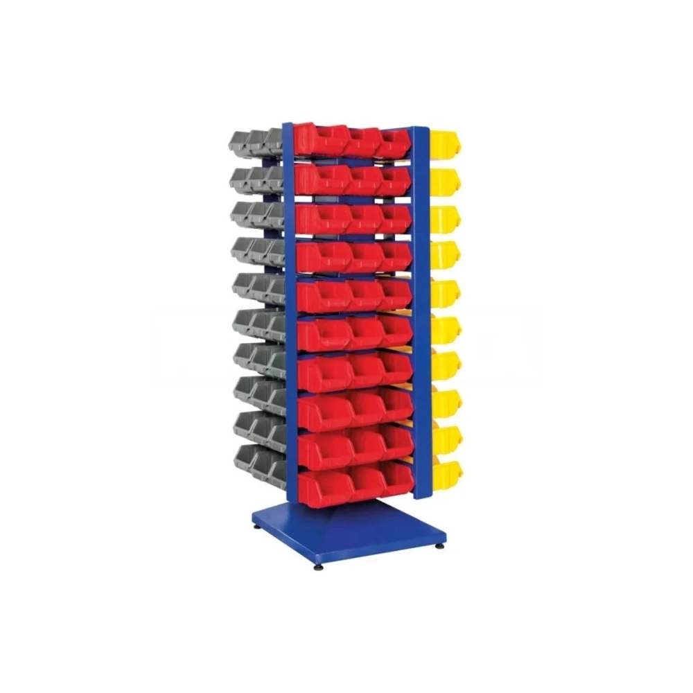 Industrial Bin Storage With 120 Bins 710X710X1750