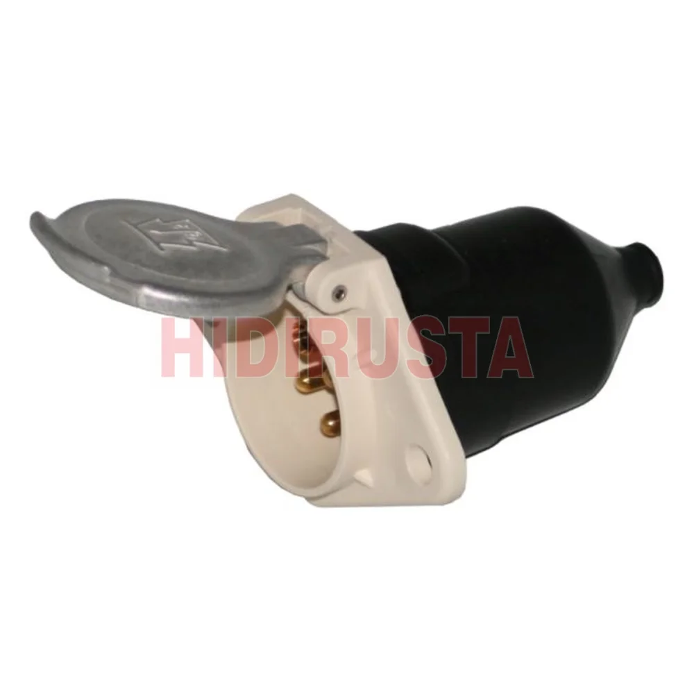 Dorse Elektrik Soketi (7P/24V, ISO 3731, Tip S, Beyaz)