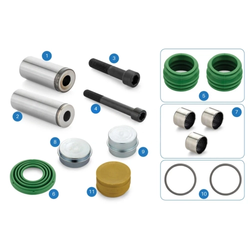 Caliper Repair Kit Wabco