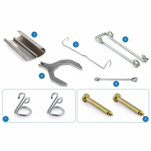 Caliper Pad Holder Repair Kit Iveco
