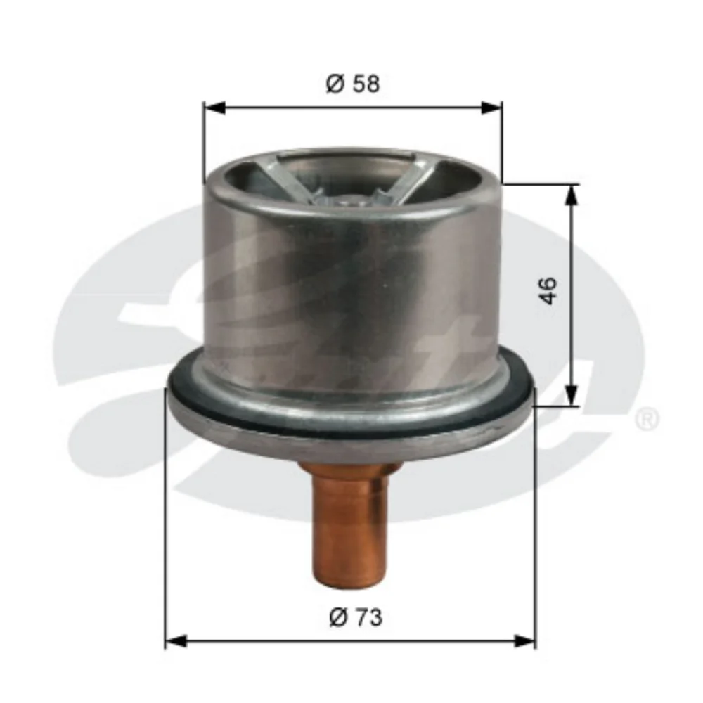 Termostat Daf 87 °C