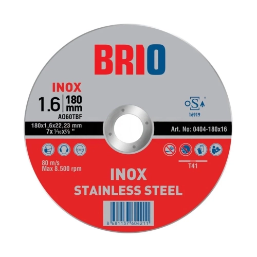 Cutting Disc 180X16 inox