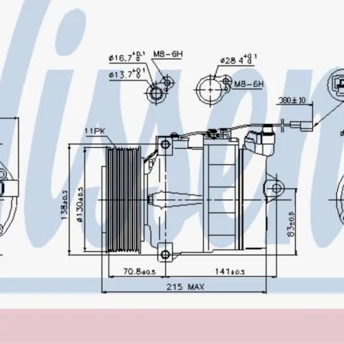 MOTEUR CLIMATISEUR  ACTROS