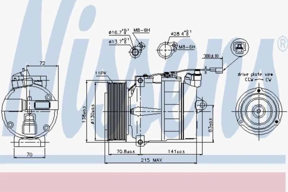 MOTEUR CLIMATISEUR  ACTROS