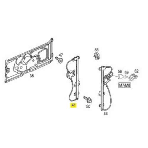 Window Jack  Right ual