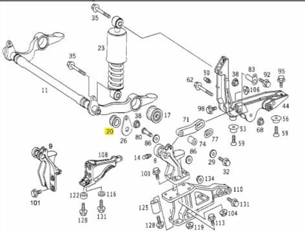 Cabin Bearing Bushing