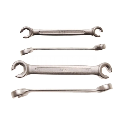 2 Piece Double Ring Spanner Set, Open Type 10X11,12X13 Mm
