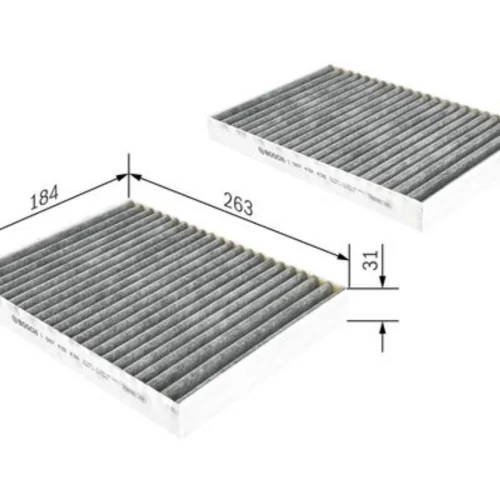 Filtre, kabin havası (Isıtma/Havalandırma)