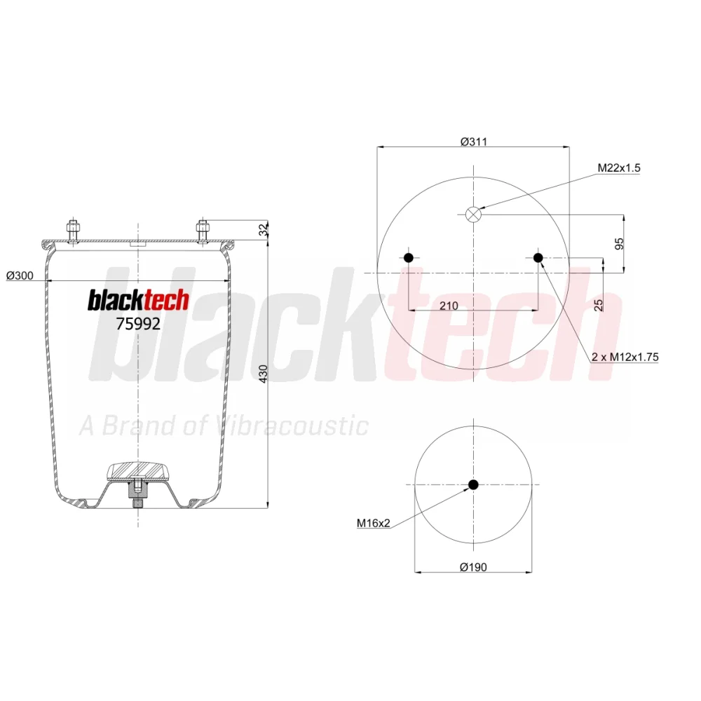 Air Springs w,out Piston