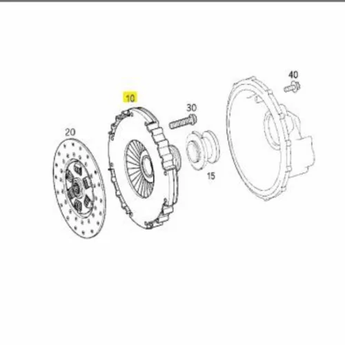 Clutch Pressure Plate 430 Mm