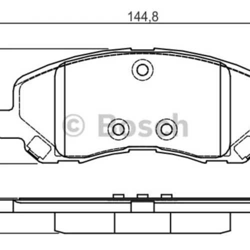 Brake Pad Set, disc brake (Braking System)