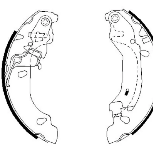 Brake Shoe Set (Braking System)