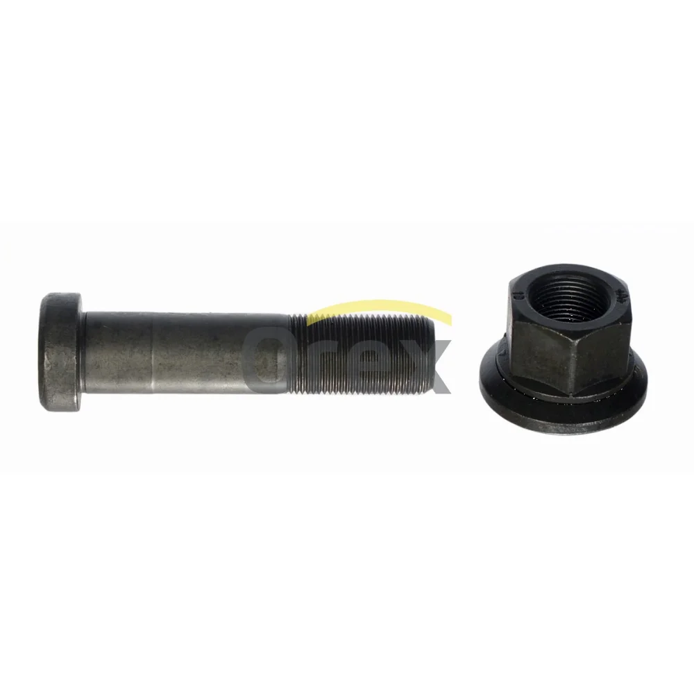 Bijon M22x95mm Somunlu (Siyah) (M22X1,5X95)