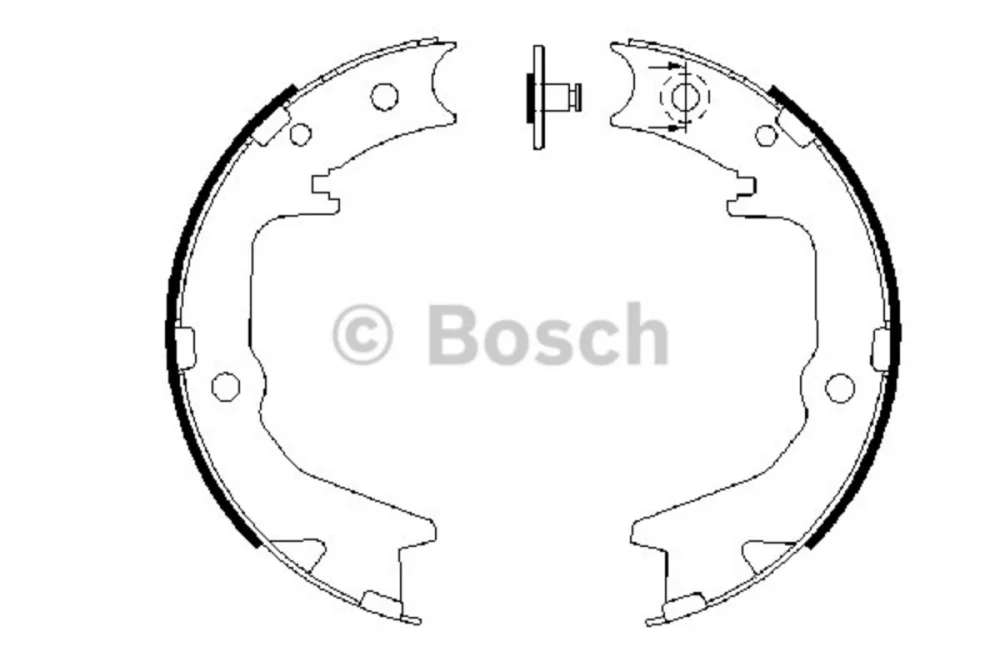 Brake Shoe Set, parking brake (Braking System)