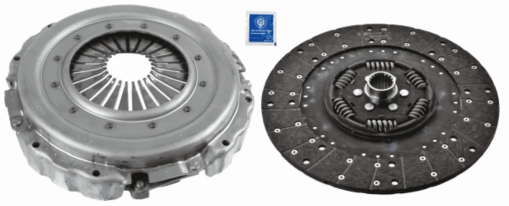 Clutch Kit 395 Mm  (Pressure plate, Lining, Narrow Type)